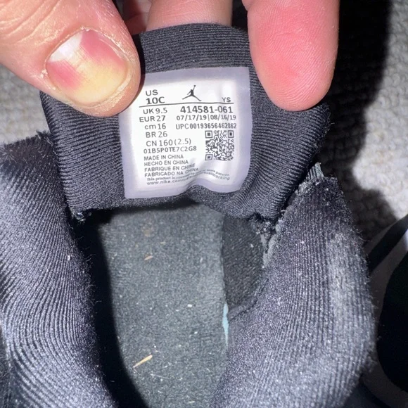 NIKE Air Jordan 13 Retro Reverse He Got Game Toddler Sz 10C Shoes 414581-061 - Picture 6 of 6